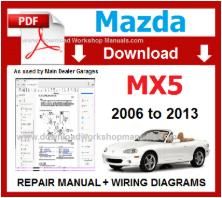 Mazda MX5 Workshop Service Repair Manual pdf